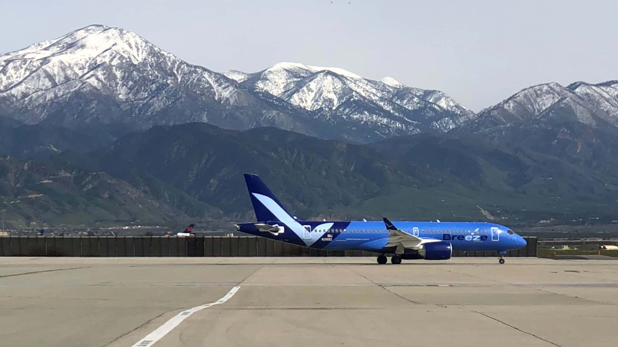 San Bernardino International Airport and Breeze Airways’ Founder David